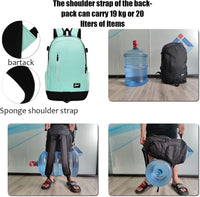 Dun 15,6" Reise- und Arbeits-Laptop-Rucksack mit Organizer-Fächern