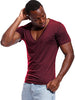 Lässiges & Figurbetontes Herren V-Ausschnitt T-Shirt – Jonas