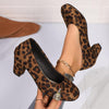 Samt Pumps mit Leopardenmuster – Clara Oktoberfest 2025