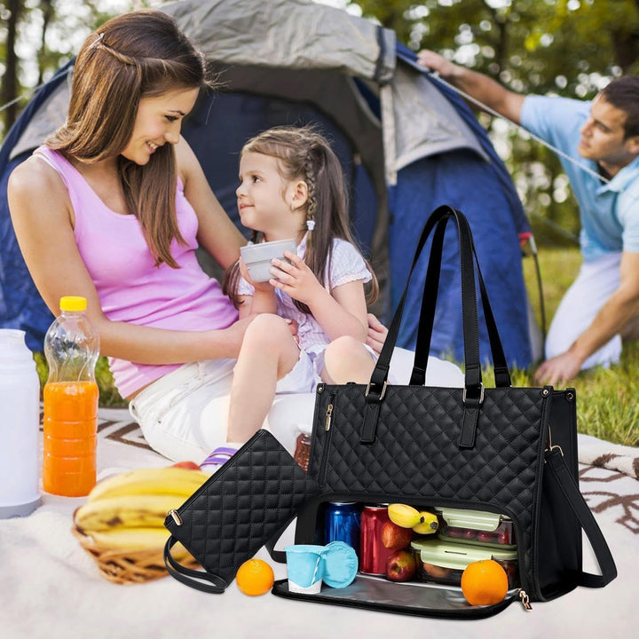 2-in-1 Isolierte Lunch- & Laptoptasche für Arbeit & Reisen