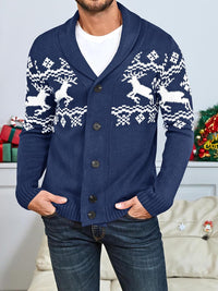 Comfortable Knitted Men's Cardigan - Lucas