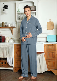 Comfortable Cotton Men's Pajamas - Leo