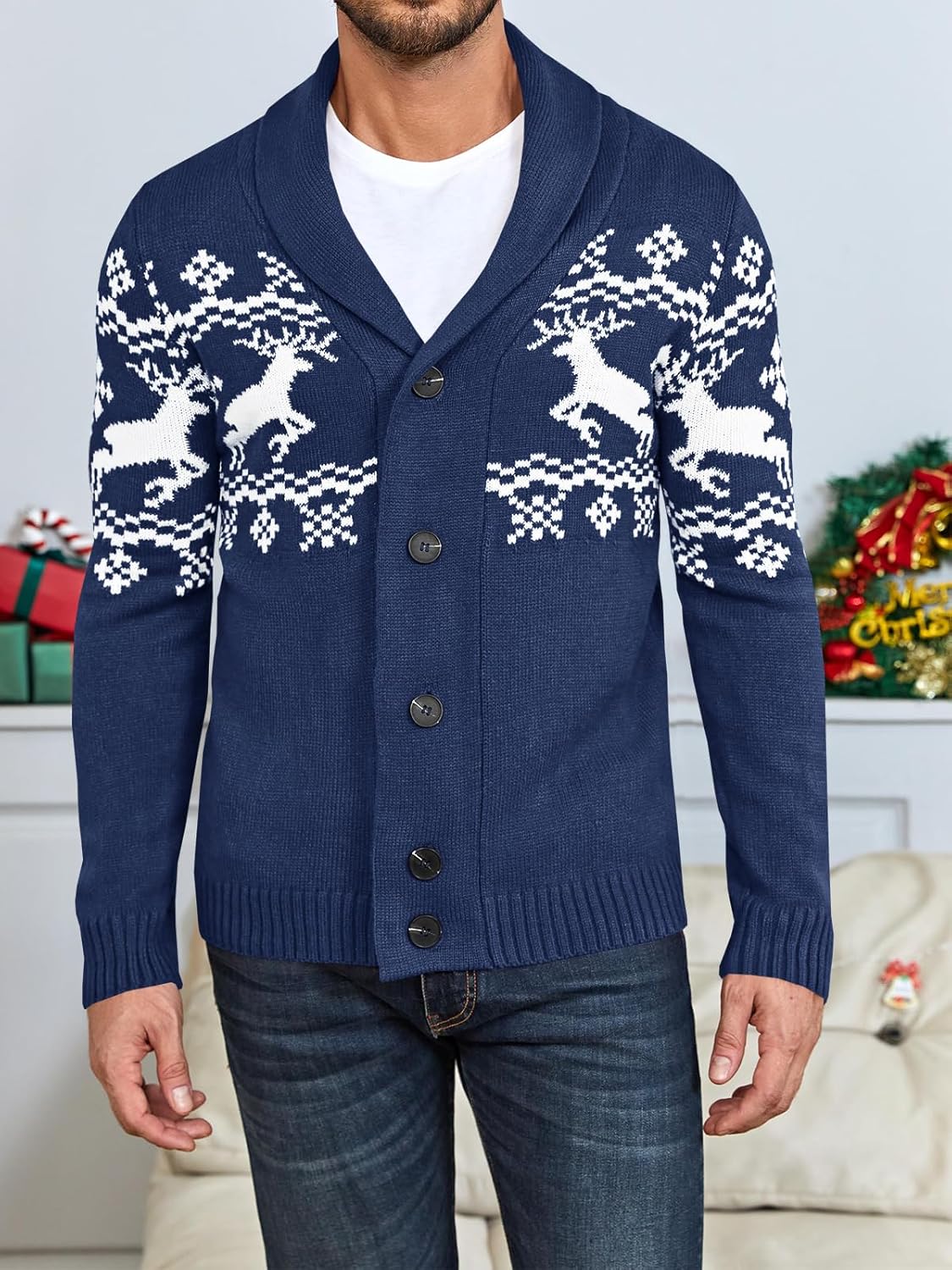 Comfortabel Gebreid Heren Vest - Lucas