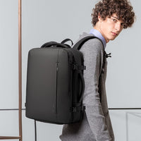 Erweiterbarer 26–45L Wasserdichter Reiserucksack mit Laptopfach & Duffle-Option