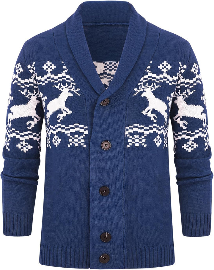 Comfortable Knitted Men's Cardigan - Lucas
