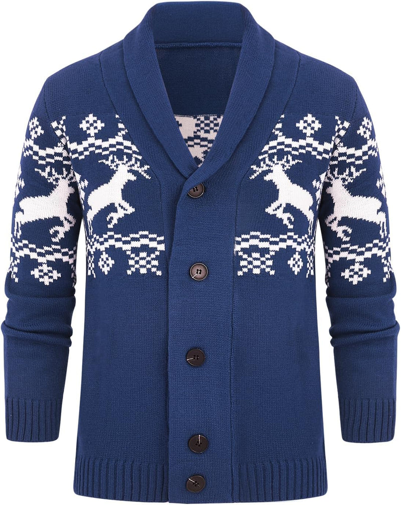 Comfortable Knitted Men's Cardigan - Lucas