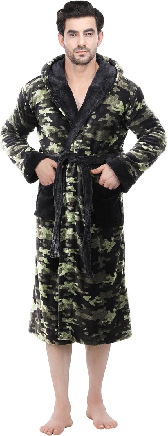 Comfortabele Heren Fleece Badjas - Harry