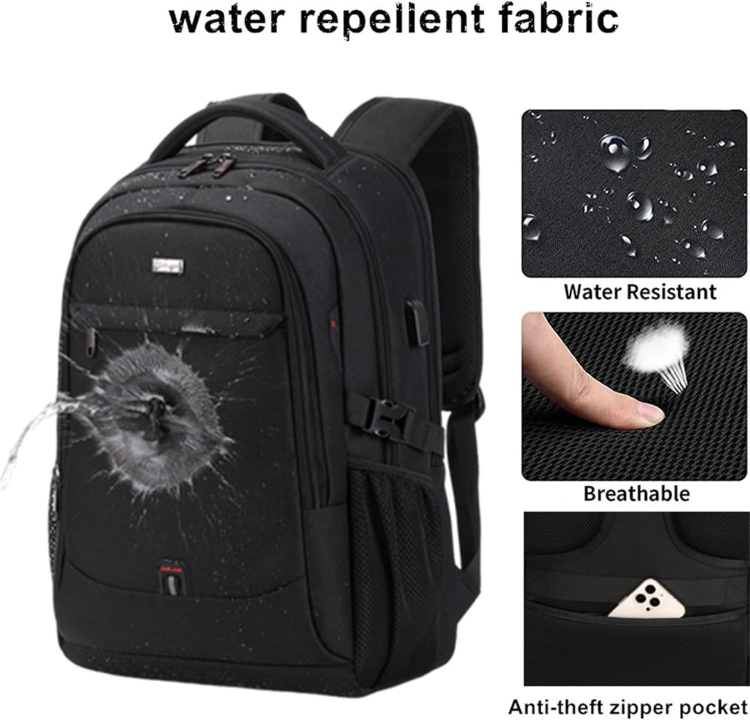 Wasserdichter Laptop- und Reiserucksack mit organisierten Fächern