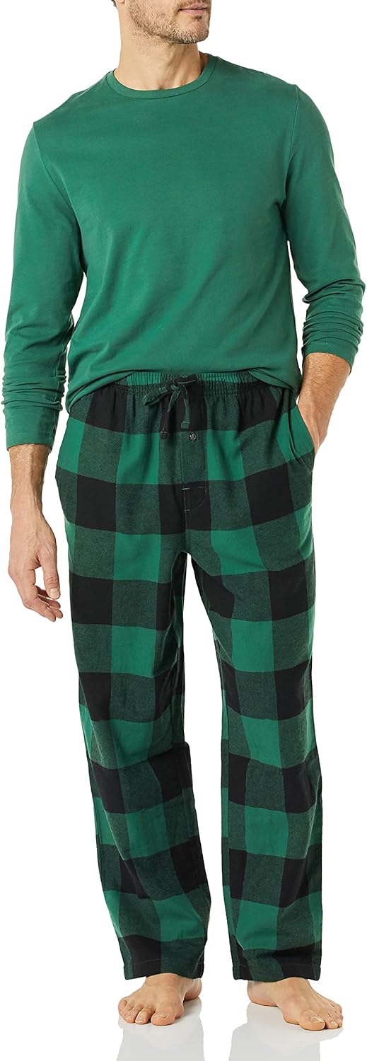 Soft Men's Flannel Pajama Set - Gomez