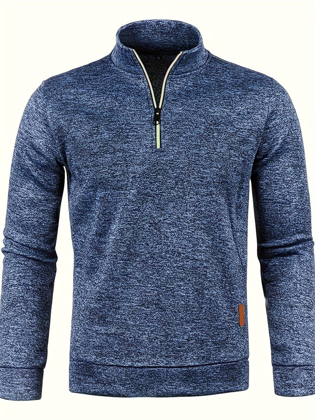 Herren Pullover mit Hals-Reißverschluss für Herbst & Winter – Matteo