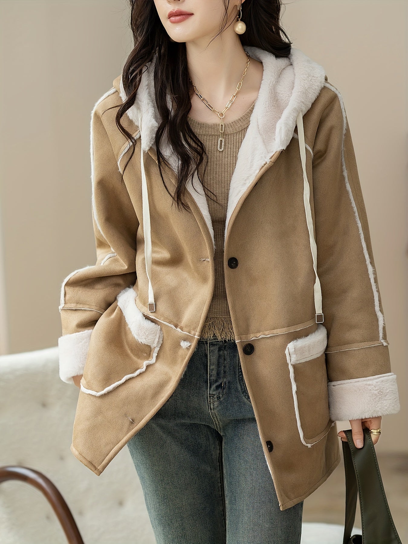 Damen Kapuzenjacke für Frühling & Herbst – Yara