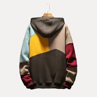 Herren Kapuzenpullover mit Strick & Druckdesign – WinterEase