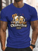 Herren Kurzarm T-Shirt – Hopfen Oktoberfest 2025