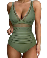 Swimsuit with adjustable straps and flattering cut – Leona