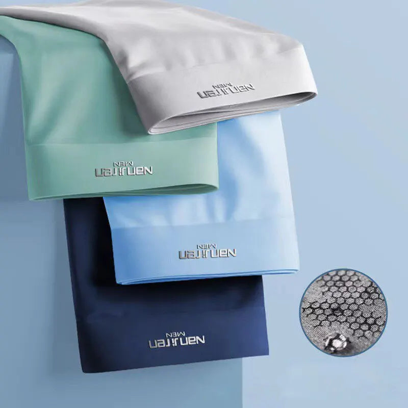 Boxershort-Set aus Ice Silk – Leon