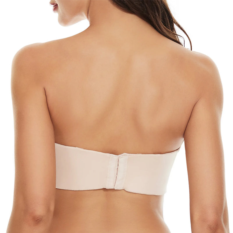 Nahtloser Bandeau-BH mit abnehmbaren Trägern – Camille