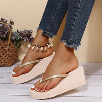 Damen Plateau-Pantoletten mit Clip-Zehen-Design – Riviera