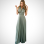 Elegantes Wickel-Maxikleid mit Femininer Passform – Celine