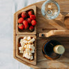 Tragbarer Holz-Picknick-Weintisch – WineNest