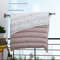 Wall-mounted drying rack for clothes – Dryvo