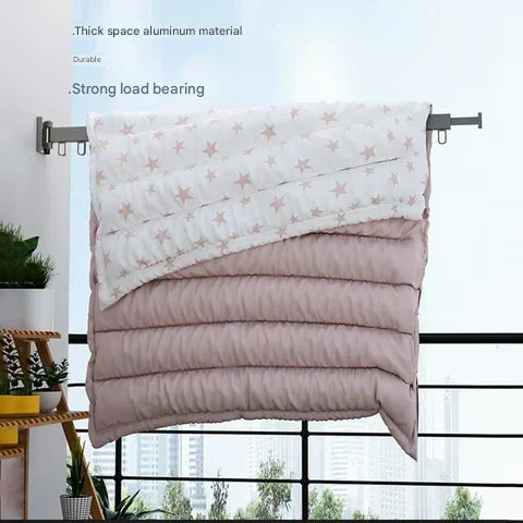 Wall-mounted drying rack for clothes – Dryvo