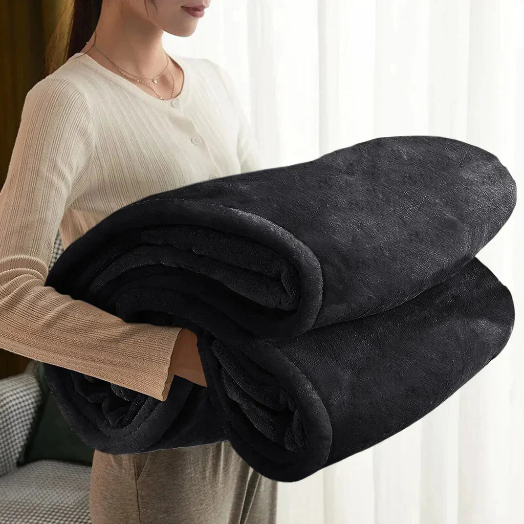 All-Season Thick Fleece Blanket - CozySeasons
