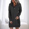 Minimalistische Long Damen Hoodie – Valeria