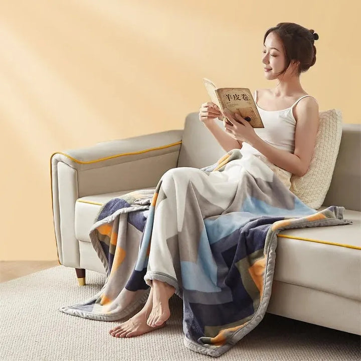 Thickened Flannel Blanket - FlannelWarm
