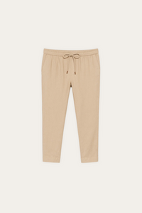 Leichte & Stilvolle Leinenhose mit schmalem Schnitt für Herren – Fabio