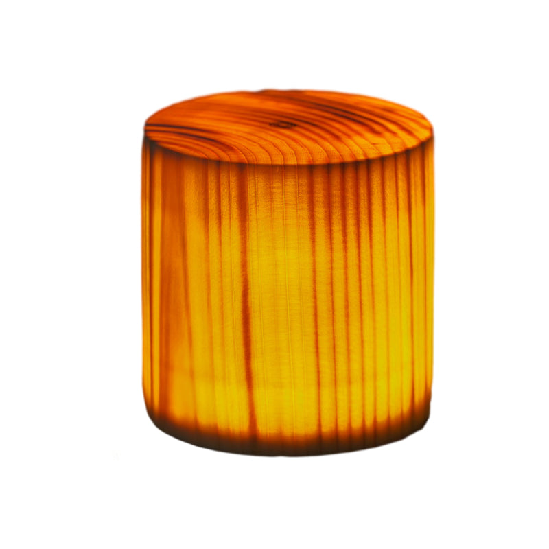 Stilvolle LED-Tischlampe – WoodGlow