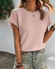 Weiches Baumwoll-Damen-T-Shirt – Élodie