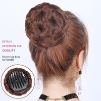 Flower-shaped Hair Clip with Hair Extension – Fiora