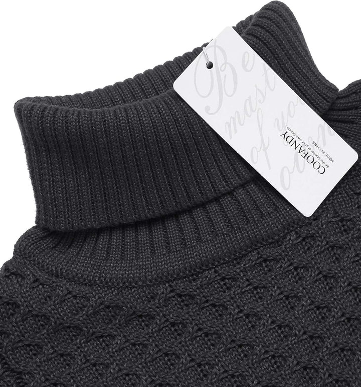 Casual Knitted Men's Turtleneck - Sander