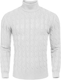 Casual Knitted Men's Turtleneck - Sander