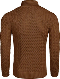 Casual Knitted Men's Turtleneck - Sander