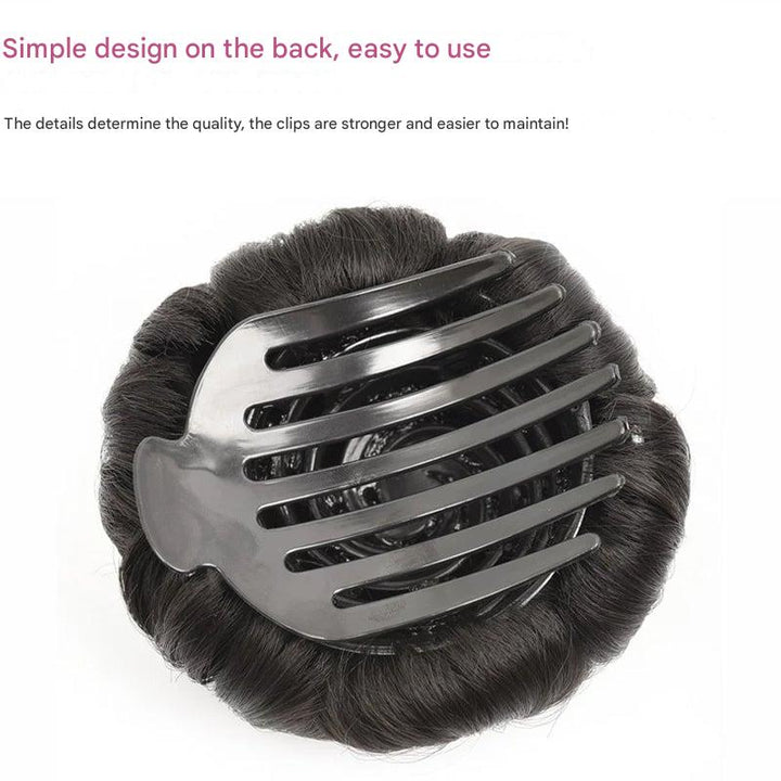 Flower-shaped Hair Clip with Hair Extension – Fiora