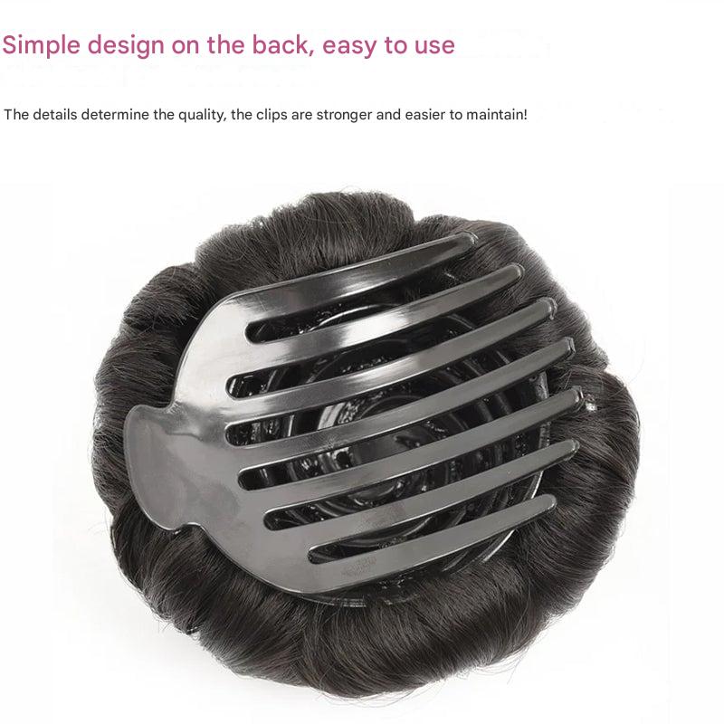 Flower-shaped Hair Clip with Hair Extension – Fiora