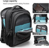Wasserdichter Reise-Laptoprucksack mit USB-Anschluss und organisierter Aufbewahrung