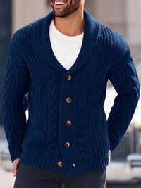 Comfortable Knitted Men's Cardigan - Lucas