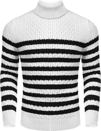 Casual Knitted Men's Turtleneck - Sander