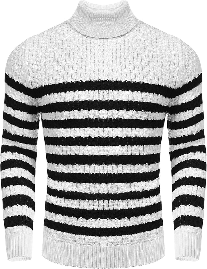 Casual Knitted Men's Turtleneck - Sander