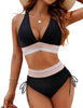 Formendes Bikini-Set mit High-Waist-Slip & Push-up-Top – Selina | 1 kaufen, 1 gratis