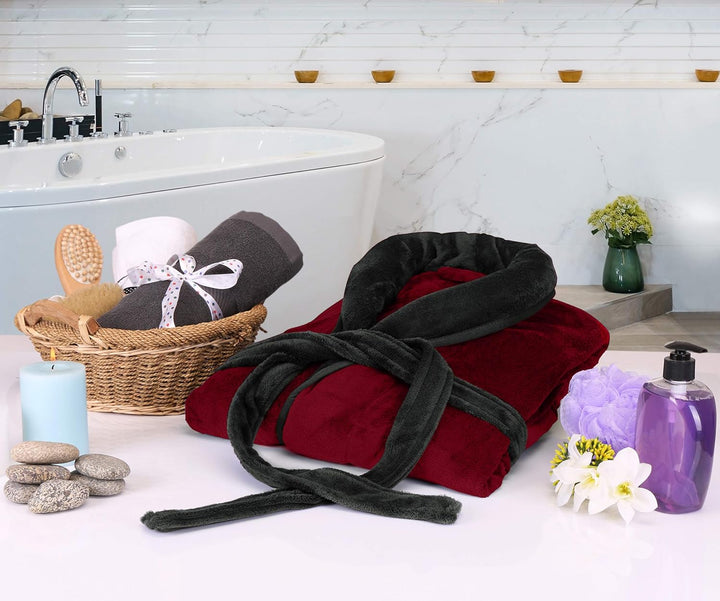 Comfortabele Heren Fleece Badjas - Harry