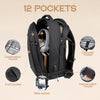 40L Erweiterbarer Wasserdichter Reiserucksack mit USB-Anschluss & 17” Laptopfach – AirVoyage (Kaufe 1, Erhalte 1 GRATIS Promo)