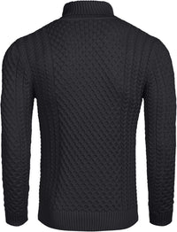 Casual Knitted Men's Turtleneck - Sander