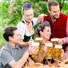 Mini-Trachtenhüte im 3er-Set – WiesnCharme Oktoberfest 2025