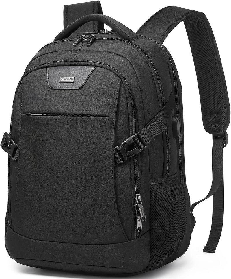Wasserdichter Reise-Laptoprucksack mit USB-Anschluss und organisierter Aufbewahrung