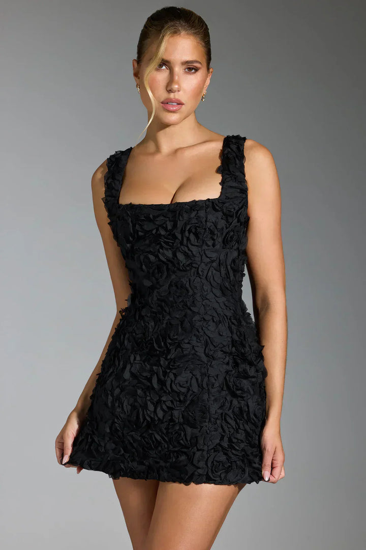 Floral Corset Mini Dress - Fleur