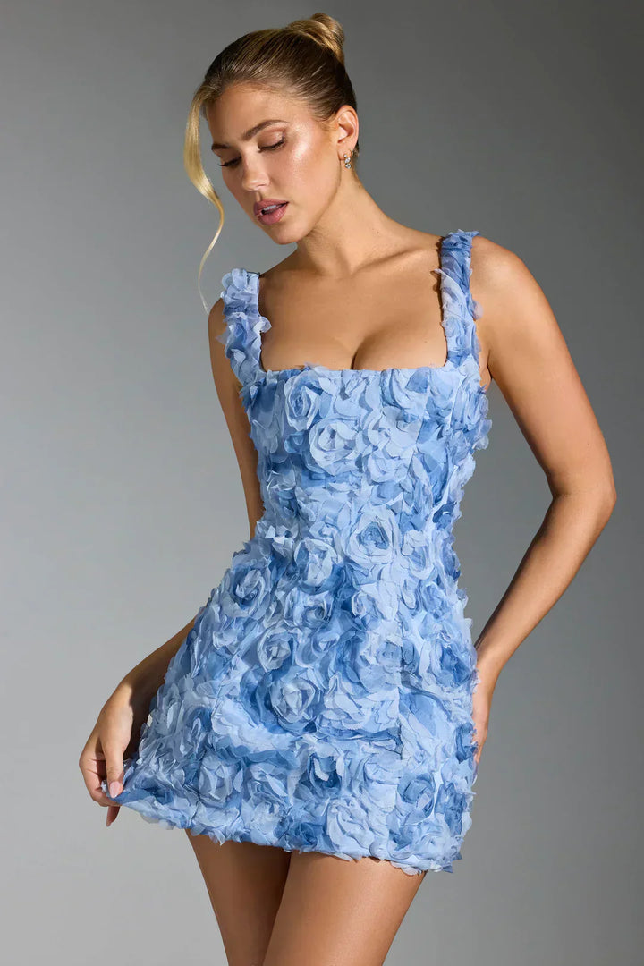 Floral Corset Mini Dress - Fleur