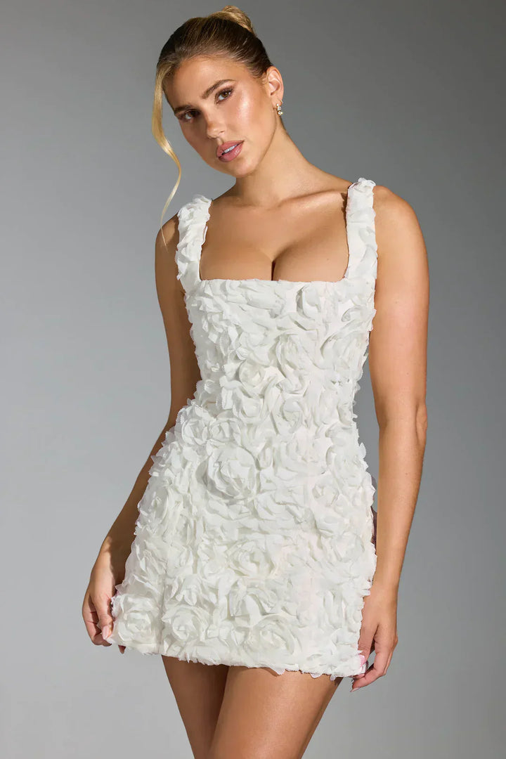 Floral Corset Mini Dress - Fleur